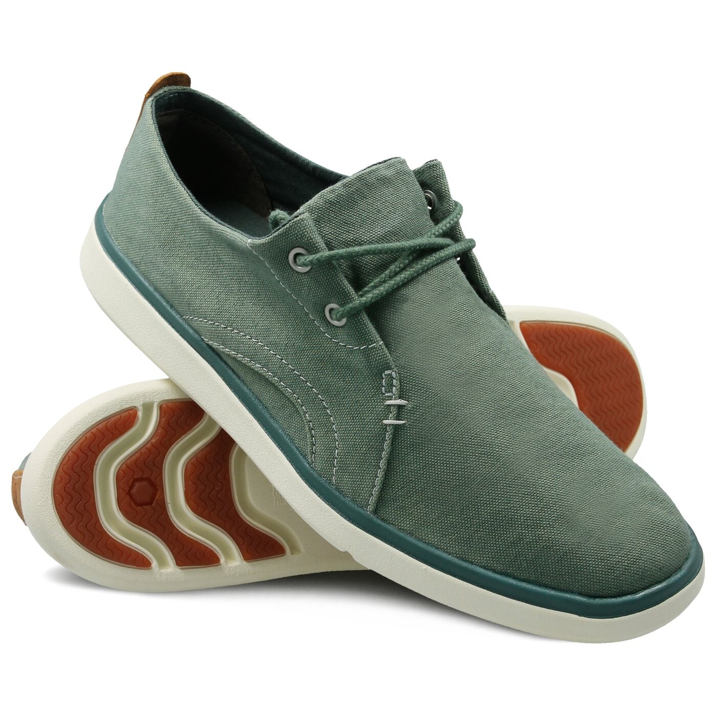 Męskie półbuty TIMBERLAND GATEWAY PIER CASUAL OXFORD  ca1lor kolor khaki