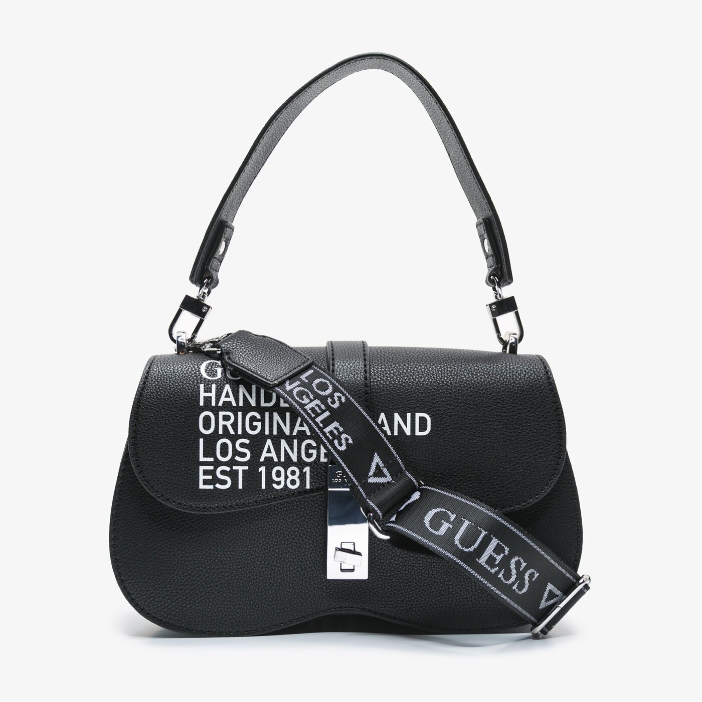 Damska torebka GUESS TOREBKA ASHER SHOULDER BAG hwvy7477180bla kolor czarny