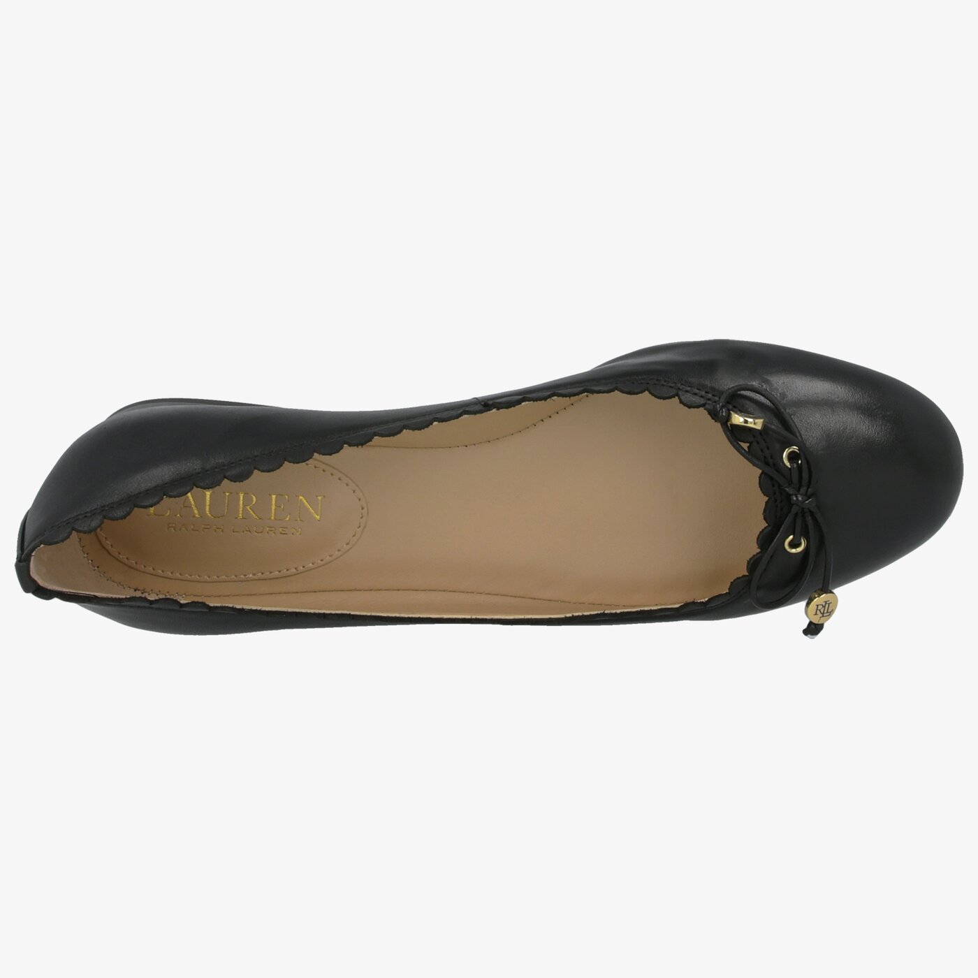 Damskie baleriny (buty) LAUREN RALPH LAUREN GLENNIE 802714739001 kolor czarny