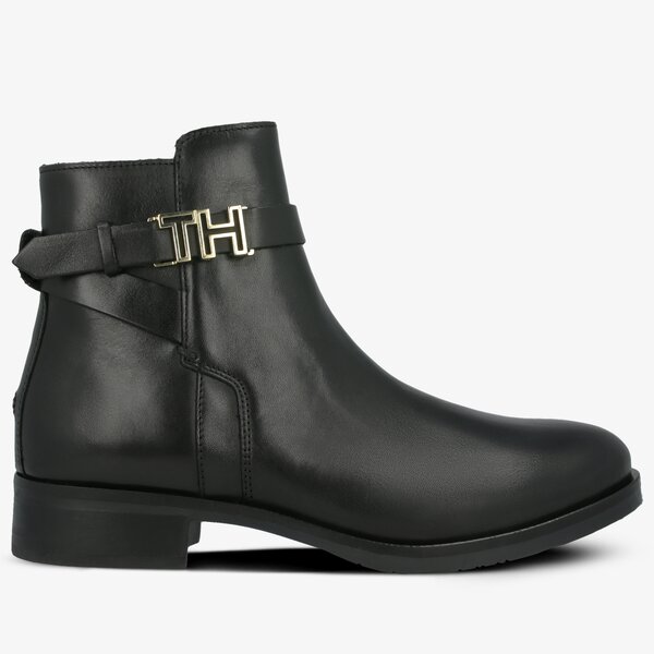 tommy jeans flat boot