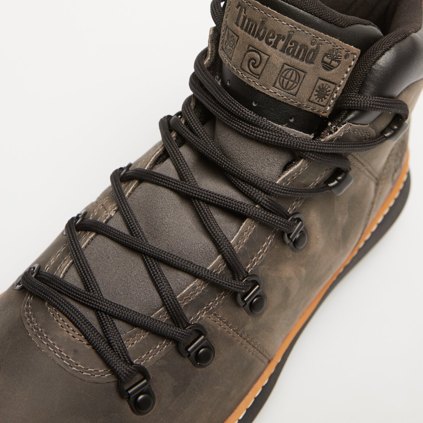 Męskie buty za kostkę TIMBERLAND HUDSON ROAD MID tb0a69rdeiq1 kolor szary