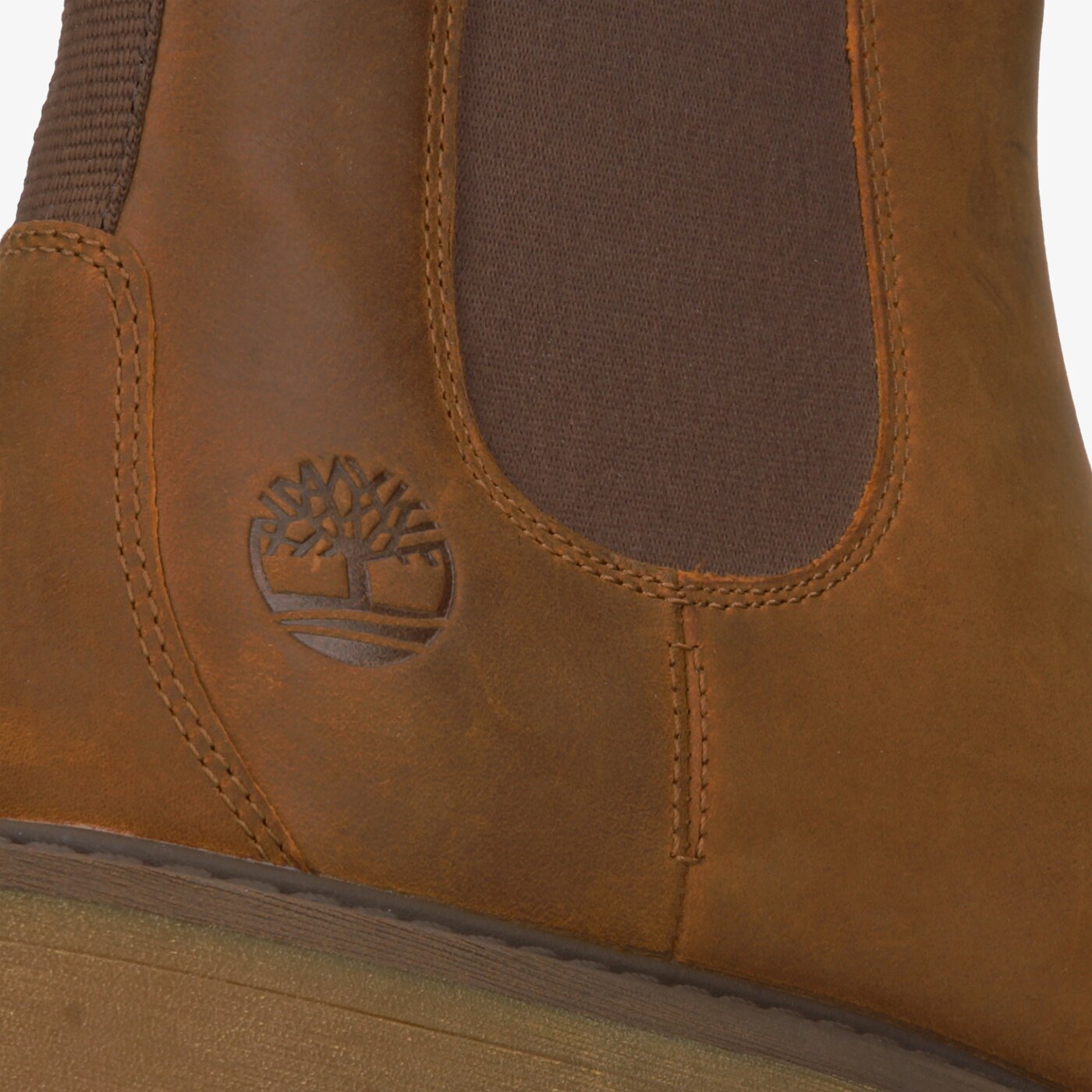 Męskie buty za kostkę TIMBERLAND ELMHURST CHELSEA tb0a26hyd261 kolor brązowy