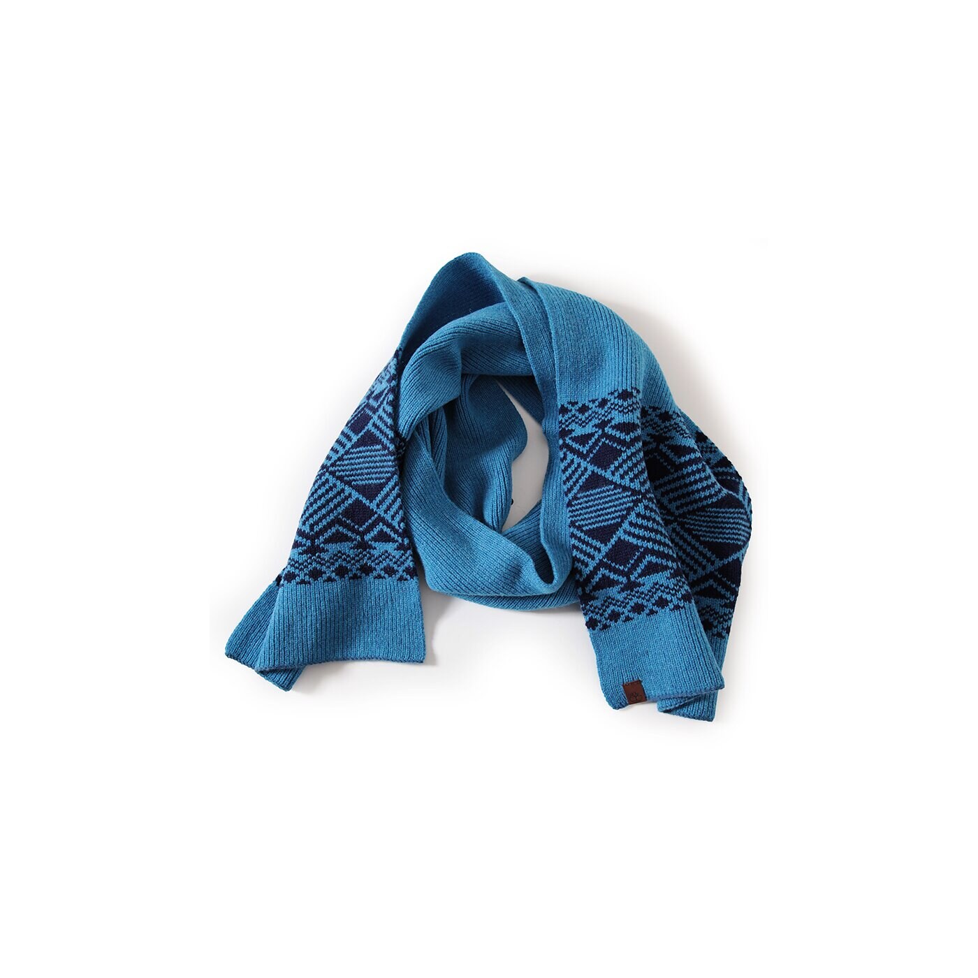 Męska czapka zimowa TIMBERLAND CZAPKA PATTERN HAT & SCARF GIFT j1798459 kolor niebieski