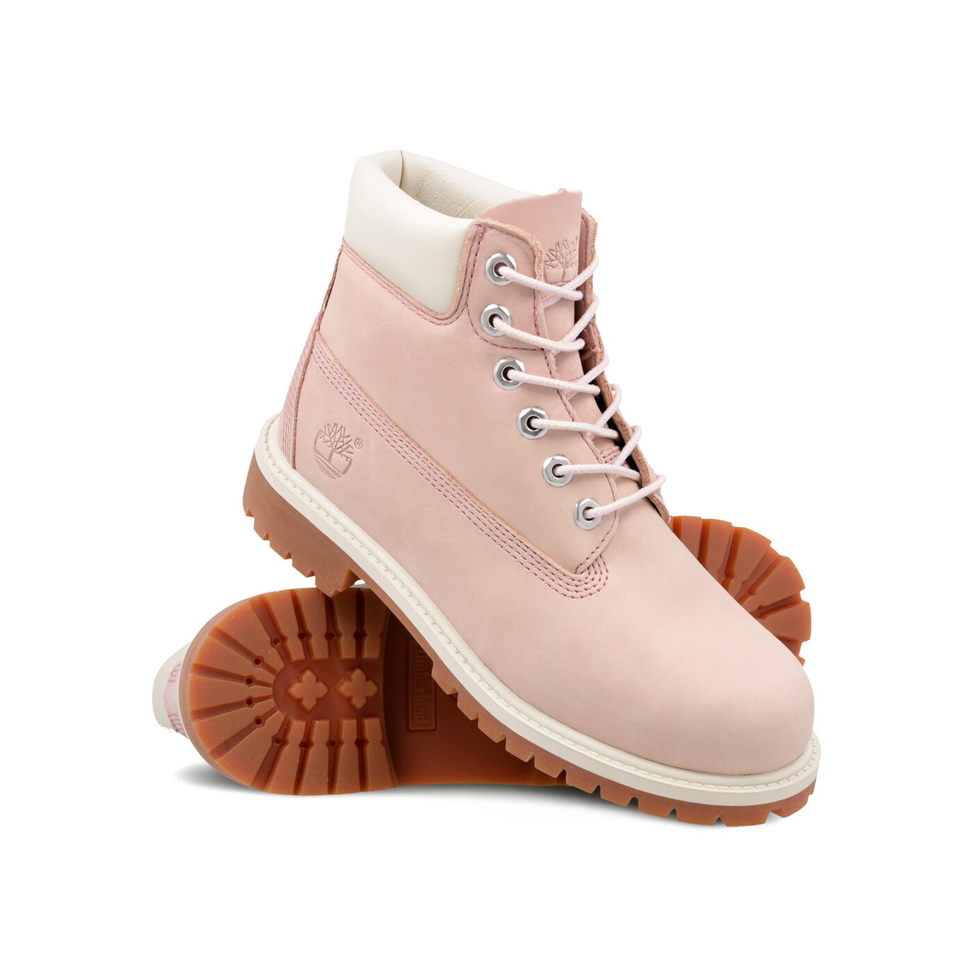 Dziecięce trapery TIMBERLAND PREMIUM 6 INCH CLASSIC BOOT FTC 34792 kolor różowy