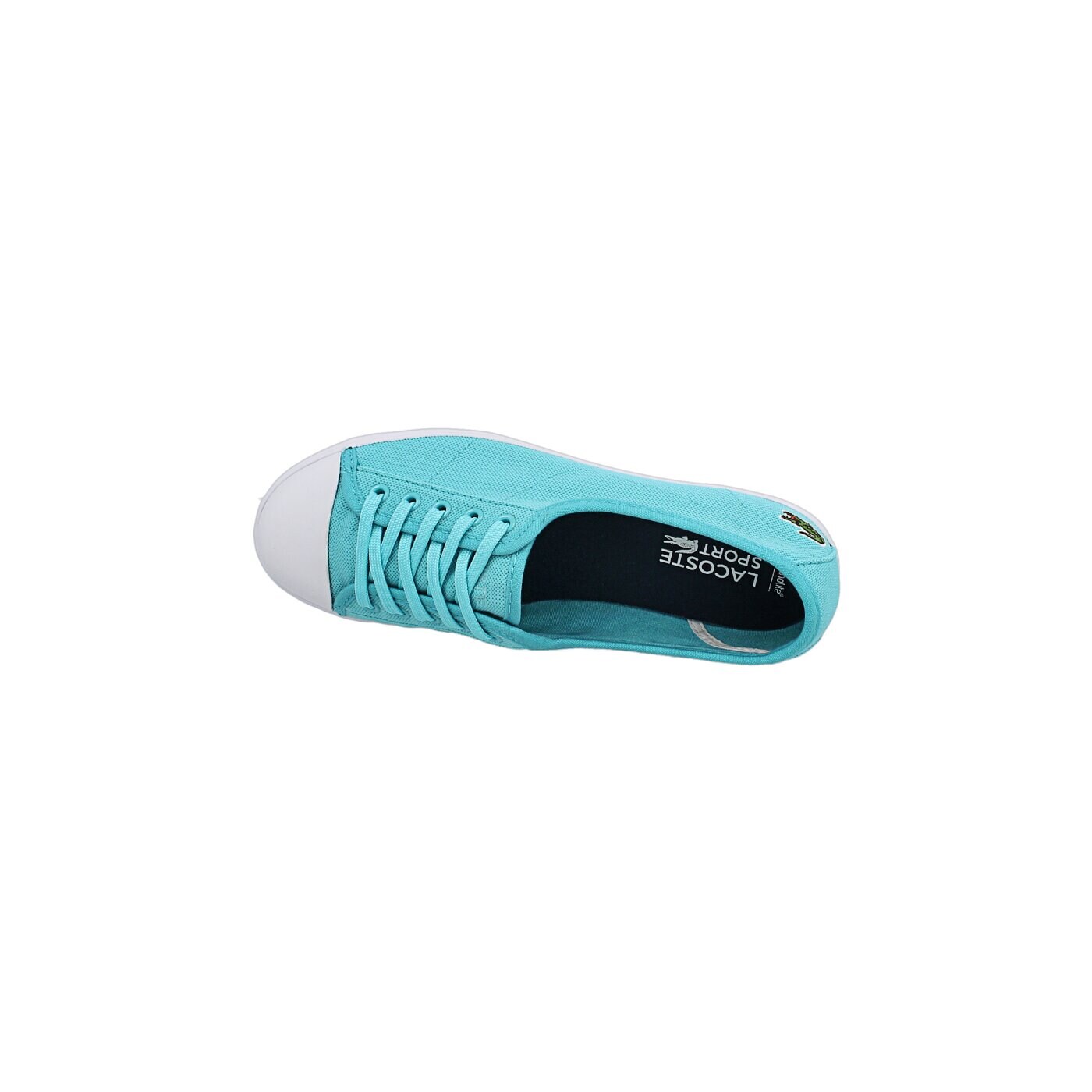 Damskie sneakersy (buty) LACOSTE ZIANE PIQ 729spw2210tt1 kolor niebieski
