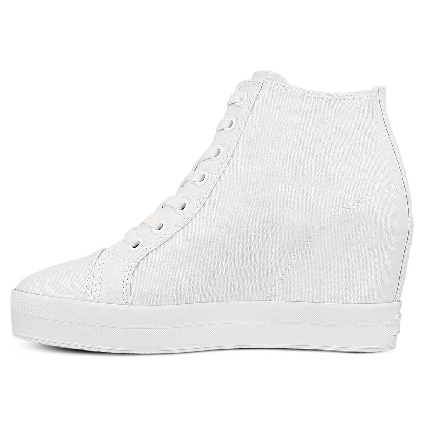 Damskie trampki TOMMY HILFIGER N1385ICE WEDGE 1D1 fw0fw00936100 kolor biały