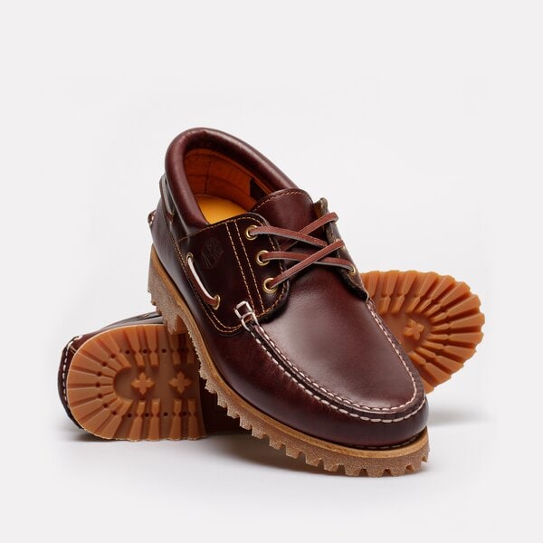 TIMBERLAND AUTHENTICS BOAT 3 EYE CLASSIC kolor bordowy
