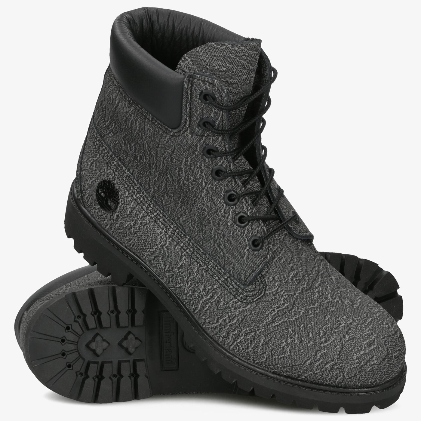 Męskie buty za kostkę TIMBERLAND PREMIUM 6 INCH BOOT  a1jdc kolor szary