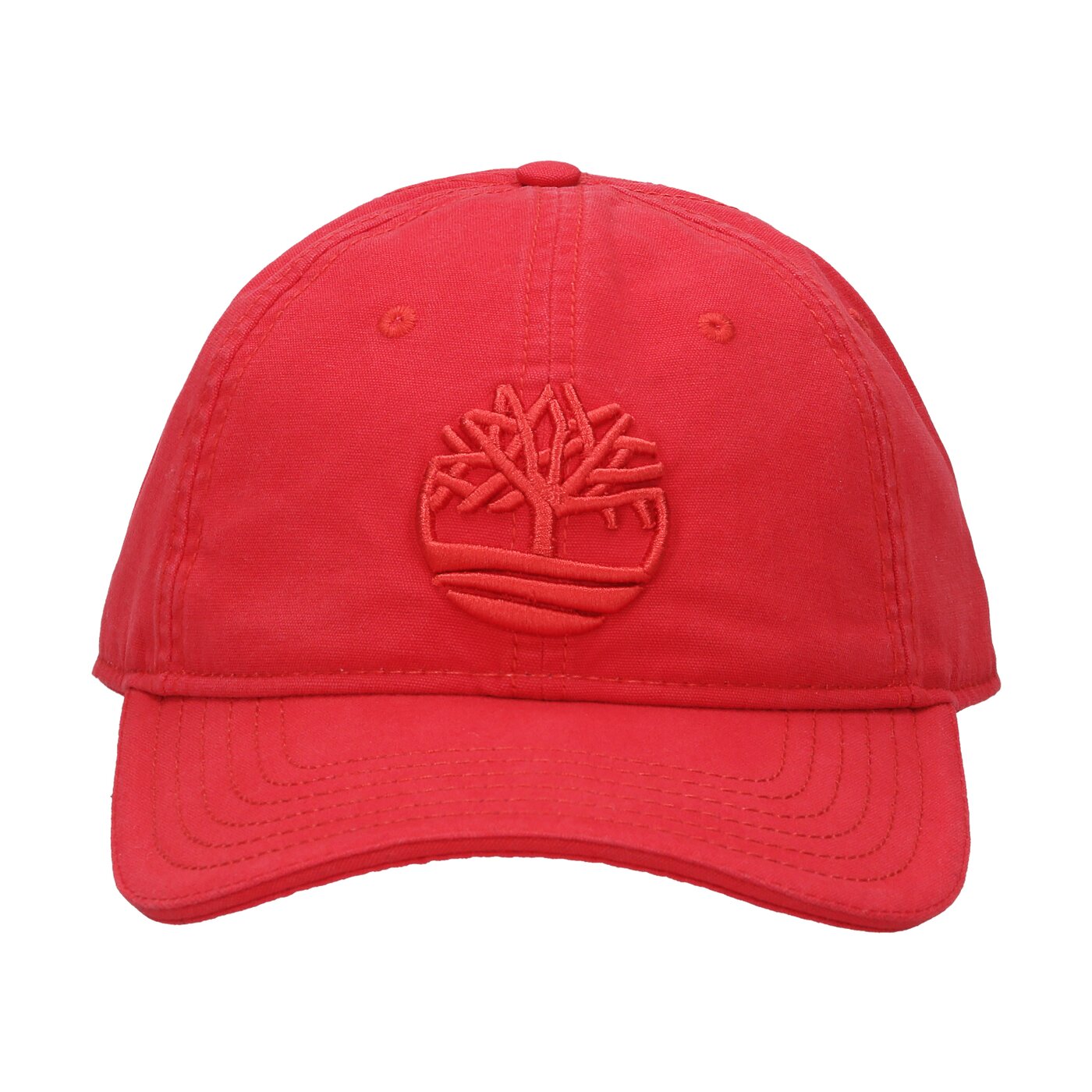 Damska czapka z daszkiem TIMBERLAND CZAPKA COTON CANVAS CAP a16ps626 kolor czerwony