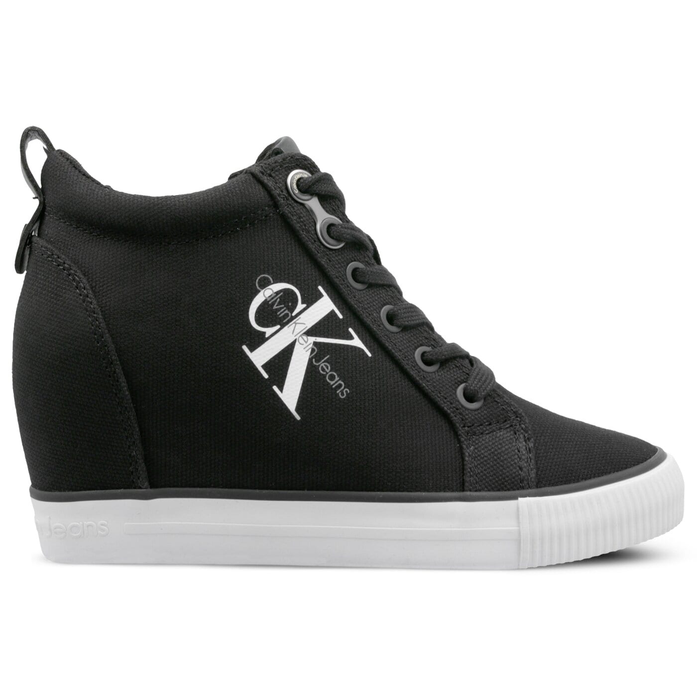 Damskie sneakersy (buty) CALVIN KLEIN RITZY r3551blk kolor czarny