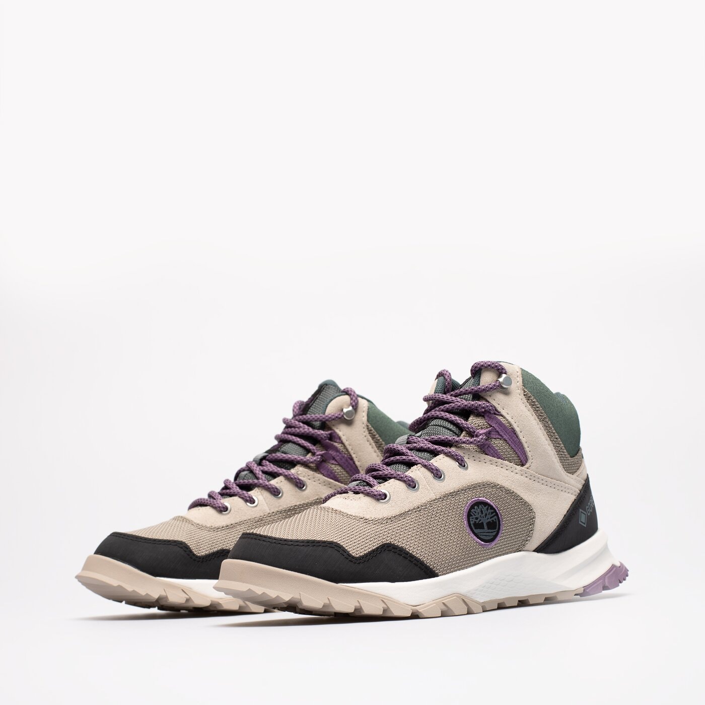 Damskie buty outdoor (trekkingowe) TIMBERLAND LINCOLN PEAK MID GTX tb0a43kcf481 kolor beżowy