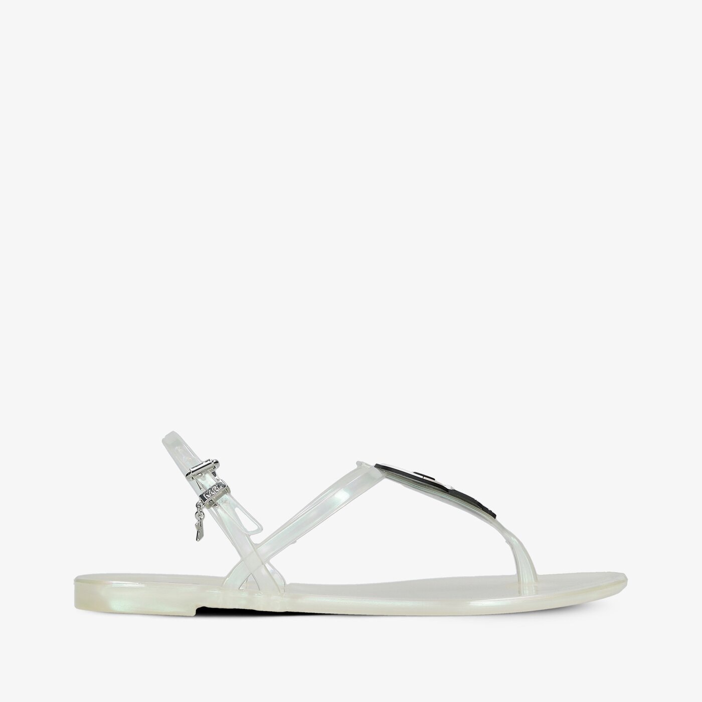 Damskie sandały KARL LAGERFELD JELLY KARL IKONIC SLING kl80002vii kolor biały