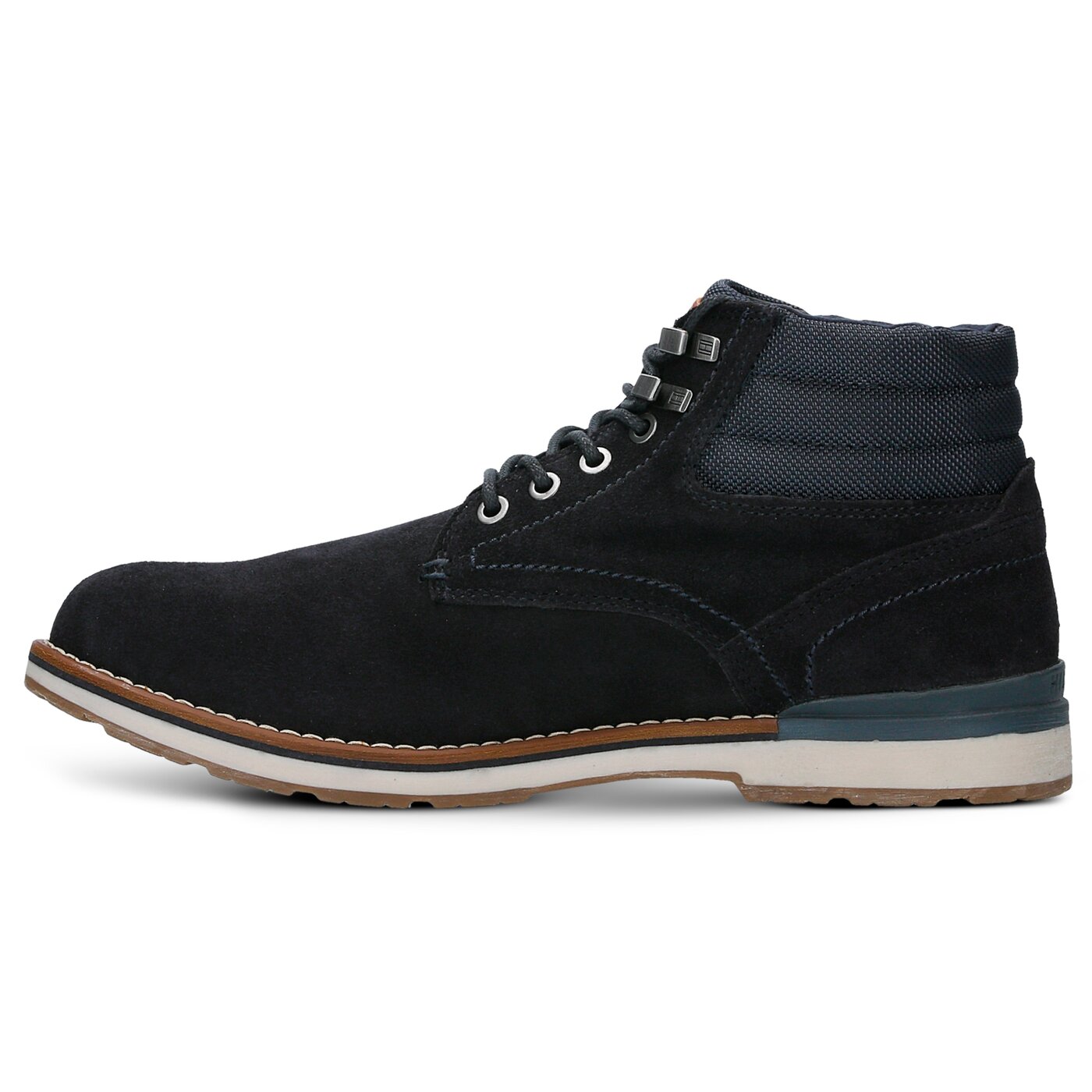 Męskie buty za kostkę TOMMY HILFIGER R2285OVER 2B fm56821490403 kolor granatowy