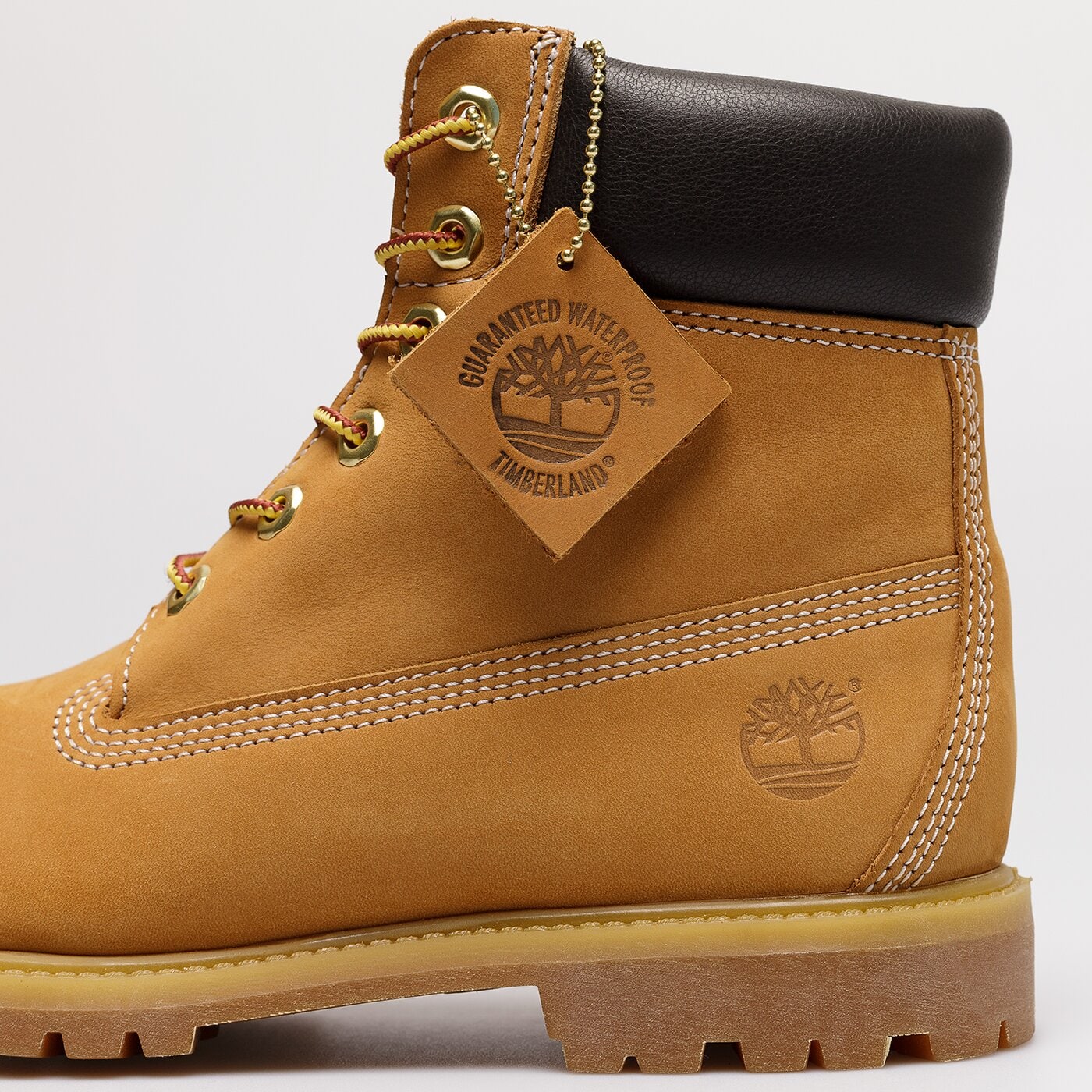 Damskie buty za kostkę TIMBERLAND PREMIUM 6 INCH BOOT - W tb1103617131 kolor żółty