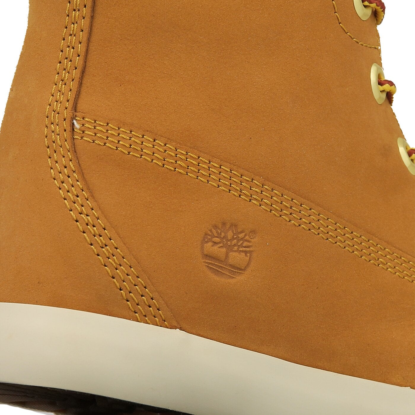 Damskie botki / sztyblety TIMBERLAND FLANNERY 6IN a1b3i kolor żółty