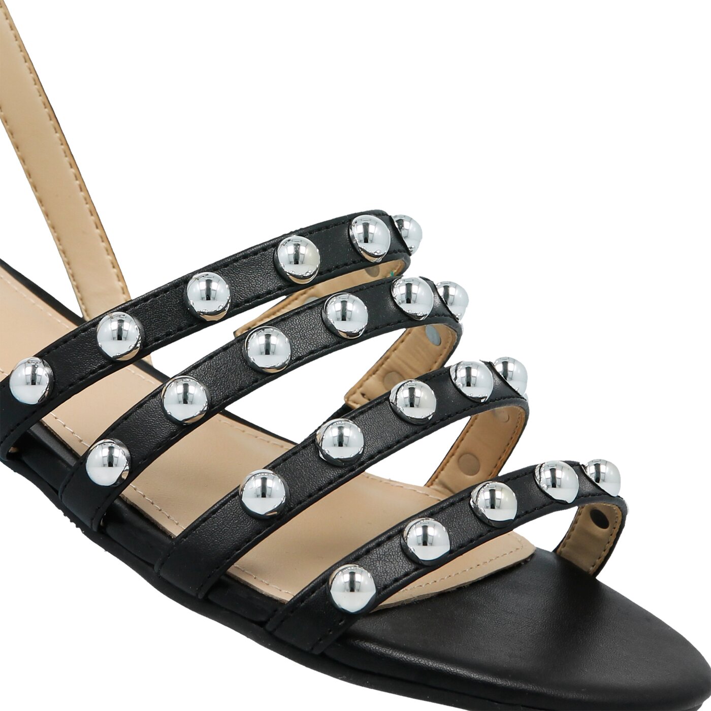 Damskie sandały GUESS ROXIE2 flrx21ele03black kolor czarny