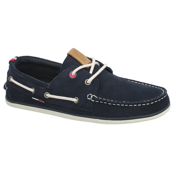 Męskie mokasyny TOMMY HILFIGER MILES 1B -1 em56818567408 kolor granatowy