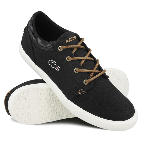 Męskie trampki LACOSTE BAYLISS VULC 317 2 734cam0004094 kolor czarny