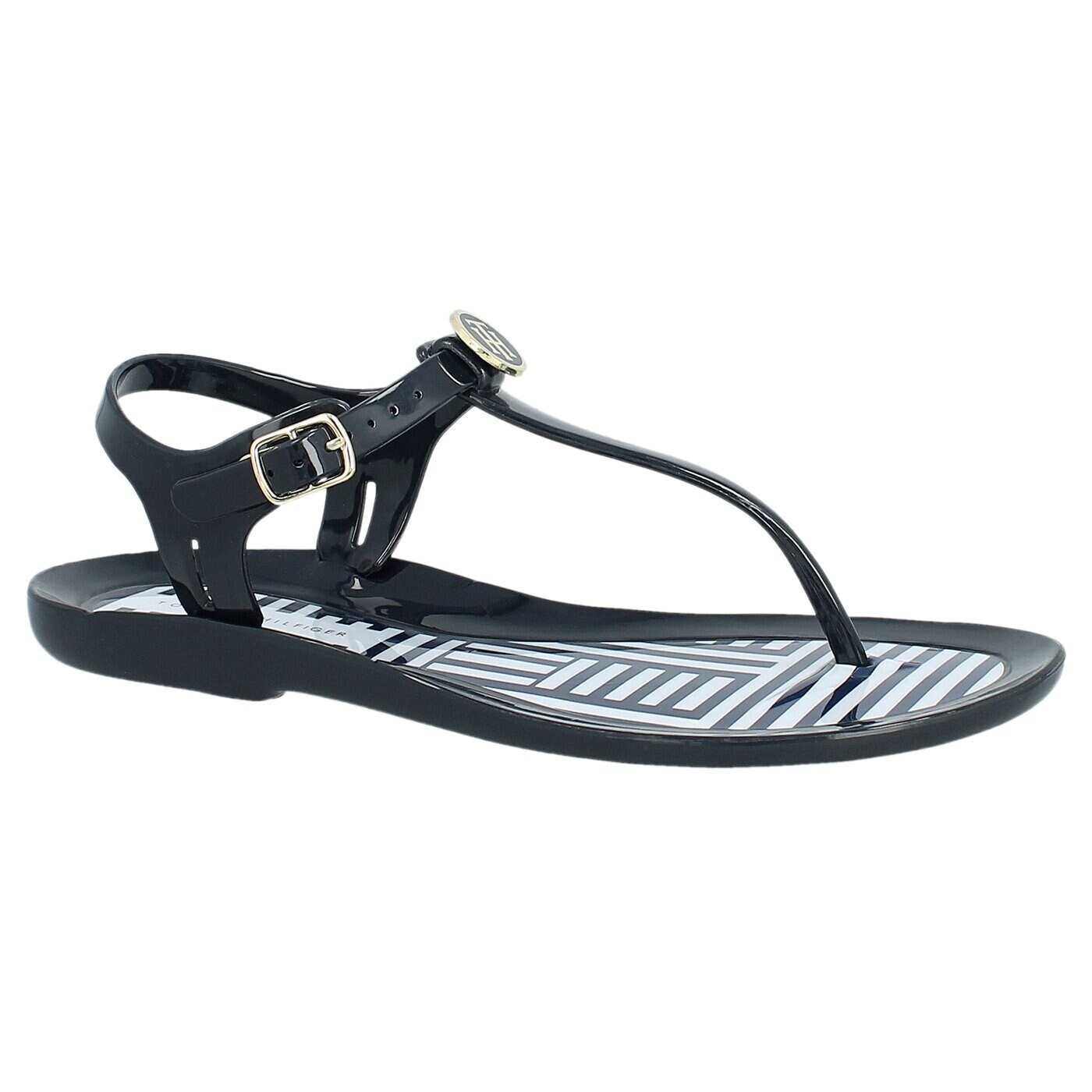 Damskie sandały TOMMY HILFIGER J1285AVEA 2R fw56820679403 kolor granatowy