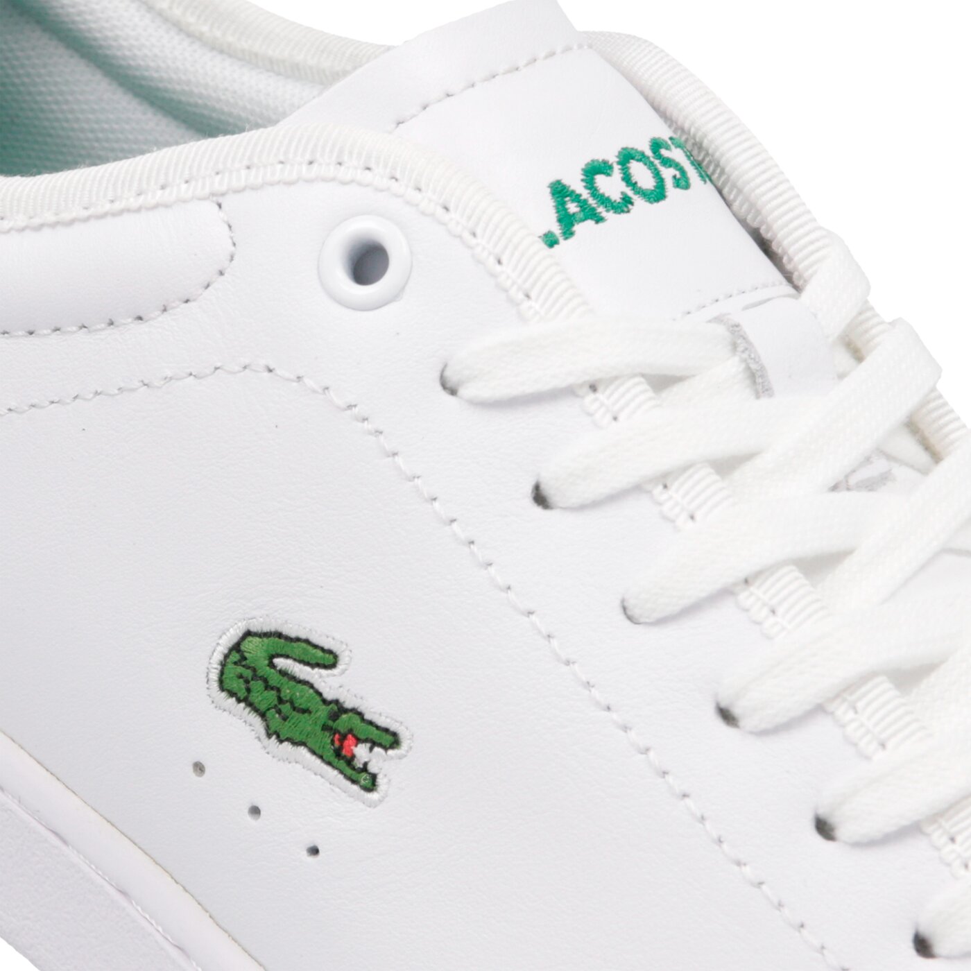 Damskie sneakersy (buty) LACOSTE CARNABY EVO 318 6 736spw001421g kolor biały
