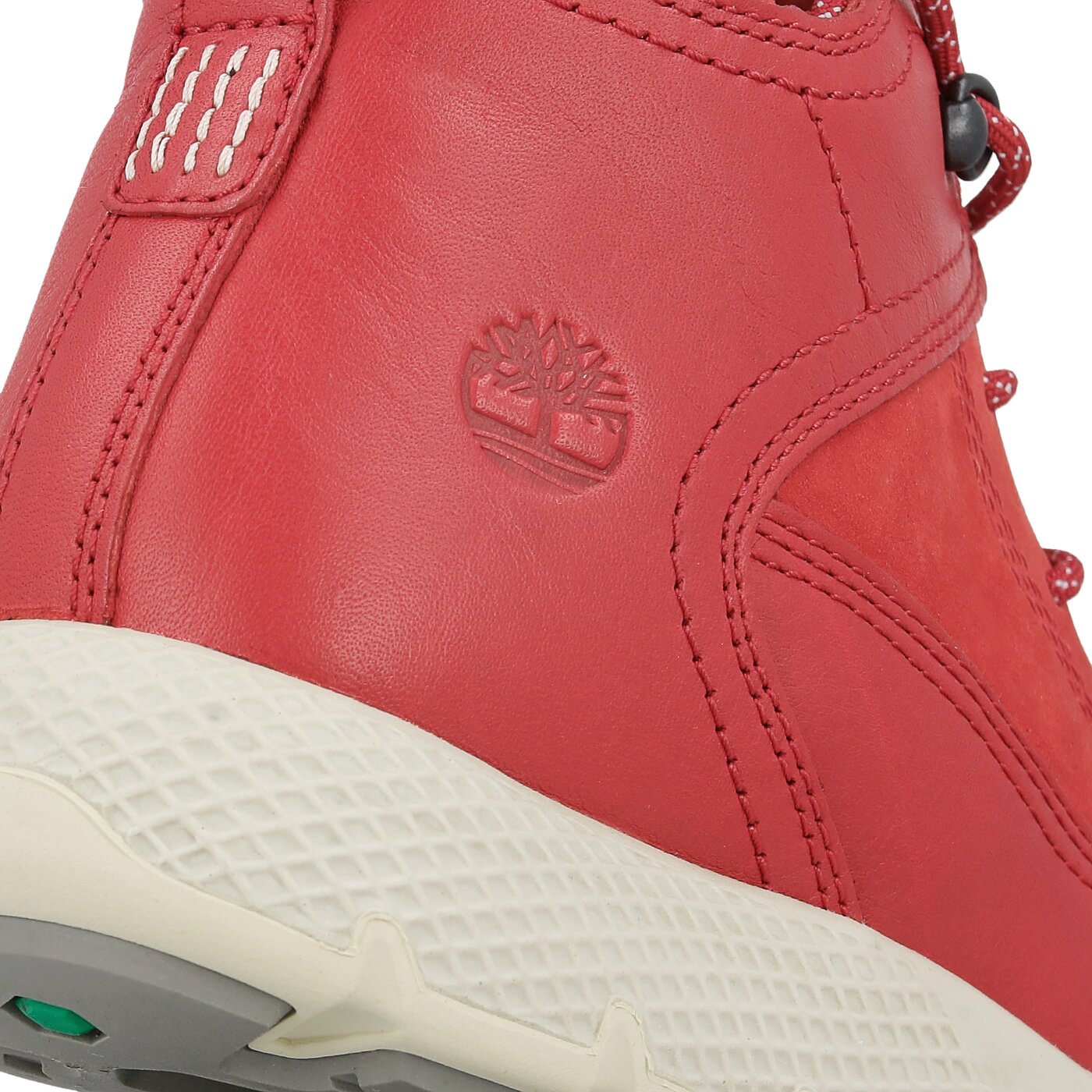 Dziecięce półbuty TIMBERLAND FLYROAM LEATHER HIKER a1jj5 kolor czerwony