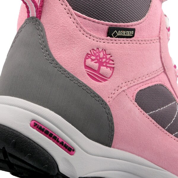 Dziecięce buty outdoor / trekkingowe TIMBERLAND OSSIPEE MID BUNGEE GTX WL a1tzn kolor różowy