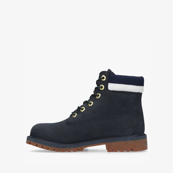Dziecięce trapery TIMBERLAND 6 IN PREMIUM WP BOOT tb0a2fp50191 kolor granatowy