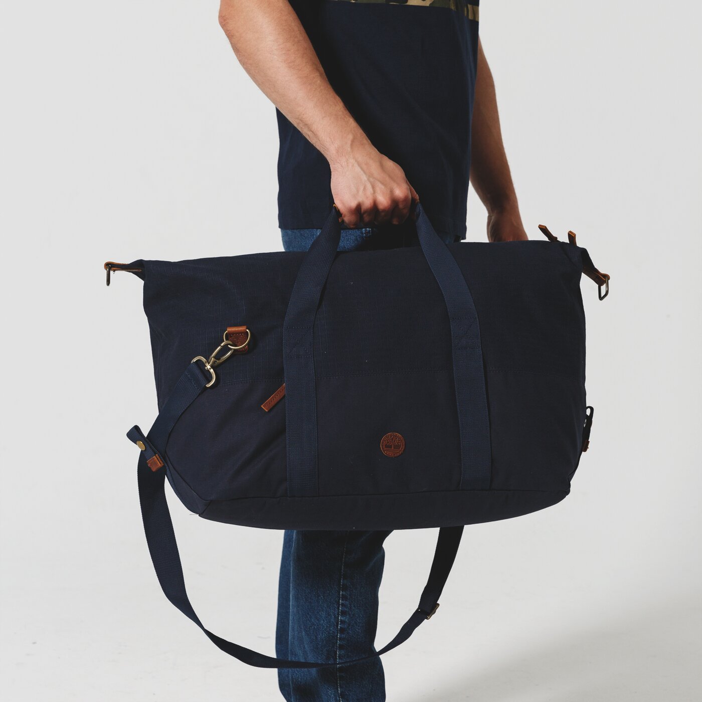 TIMBERLAND TORBA DUFFEL tb0a1cum4331 kolor granatowy