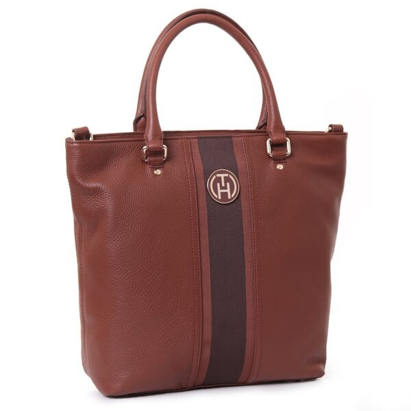 TOMMY HILFIGER TORBA BELLA N/S TOTE bw56924769906 kolor brązowy