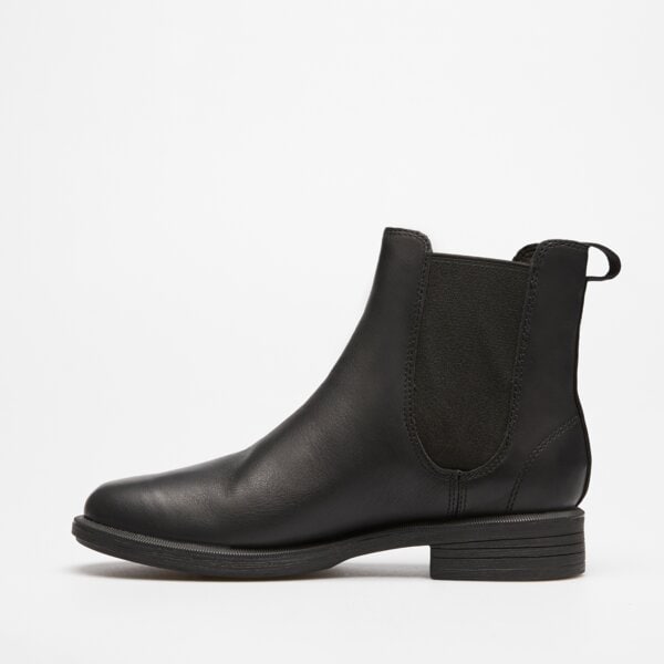 Damskie botki / sztyblety TIMBERLAND VERONA SQUARE MID CHELSEA BOOT tb0a42mjw021 kolor czarny