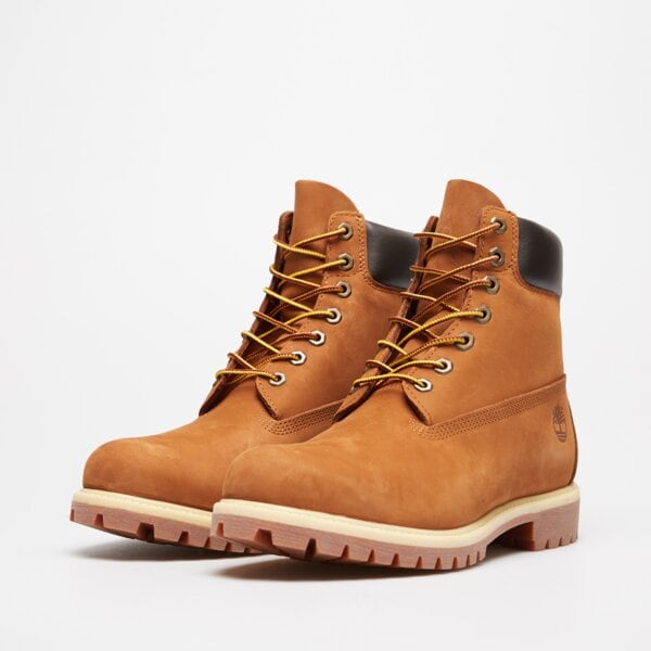 Męskie sneakersy (buty) TIMBERLAND PREMIUM 6 IN LACE WATERPROOF BOOT tb172066ebl1 kolor żółty