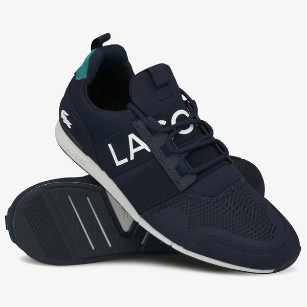 Męskie sneakersy (buty) LACOSTE MENERVA ELITE 0120 1 CMA 740cma00042s3 kolor granatowy