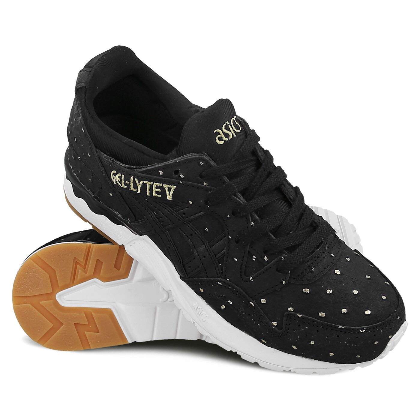 Damskie sneakersy (buty) ASICS GEL-LYTE V  h785l9090 kolor czarny