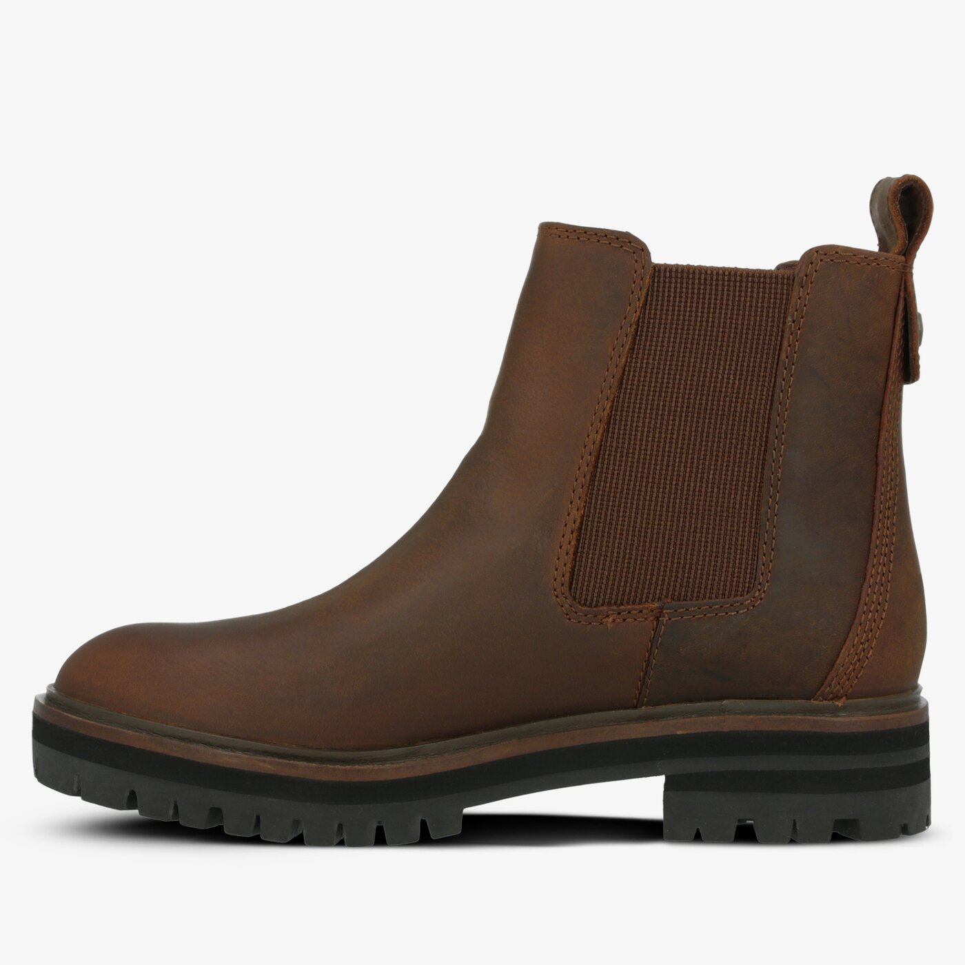 Damskie botki / sztyblety TIMBERLAND LONDON SQUARE CHELSEA tb0a295g2031 kolor brązowy