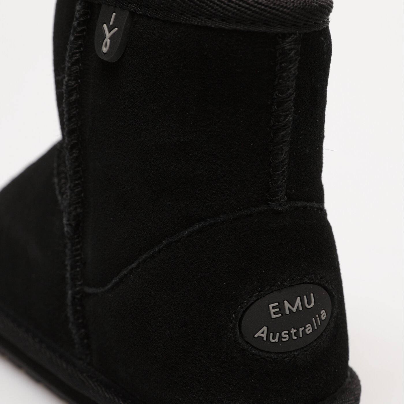 Dziecięce buty za kostkę EMU AUSTRALIA WALLABY MINI  k10103black kolor czarny