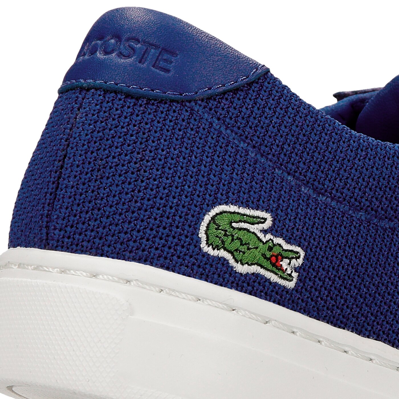 Dziecięce sneakersy (buty) LACOSTE L.12.12 217 1 733caj1014125 kolor niebieski