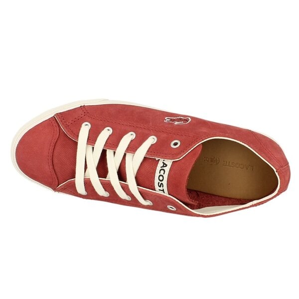 Damskie trampki LACOSTE FAIRBURN W3 725srw0014047 kolor czerwony