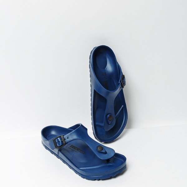 Damskie klapki BIRKENSTOCK GIZEH EVA 128211 kolor granatowy
