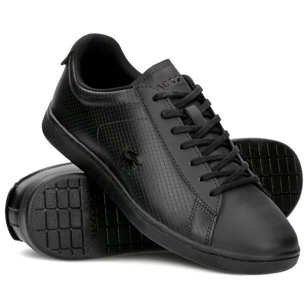 Męskie sneakersy (buty) LACOSTE CARNABY EVO 318 7 736spm0012024 kolor czarny