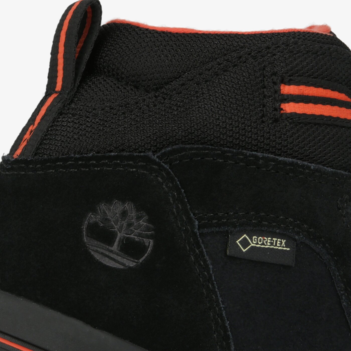 Dziecięce buty outdoor / trekkingowe TIMBERLAND CITY STOMP BUNGEE MID GTX tb0a1zm30151 kolor czarny