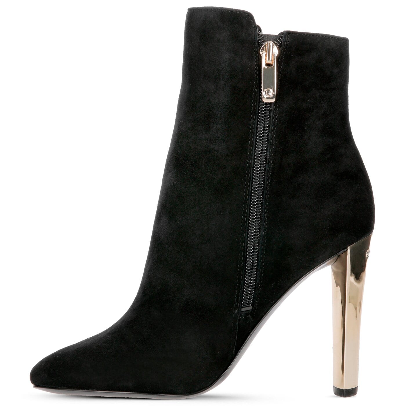 Damskie botki / sztyblety GUESS KITTY flkiy4sue10black kolor czarny