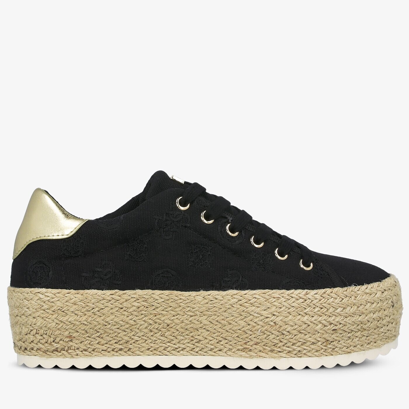 Damskie sneakersy (buty) GUESS MARILYN fl6mrl fal12 black kolor czarny