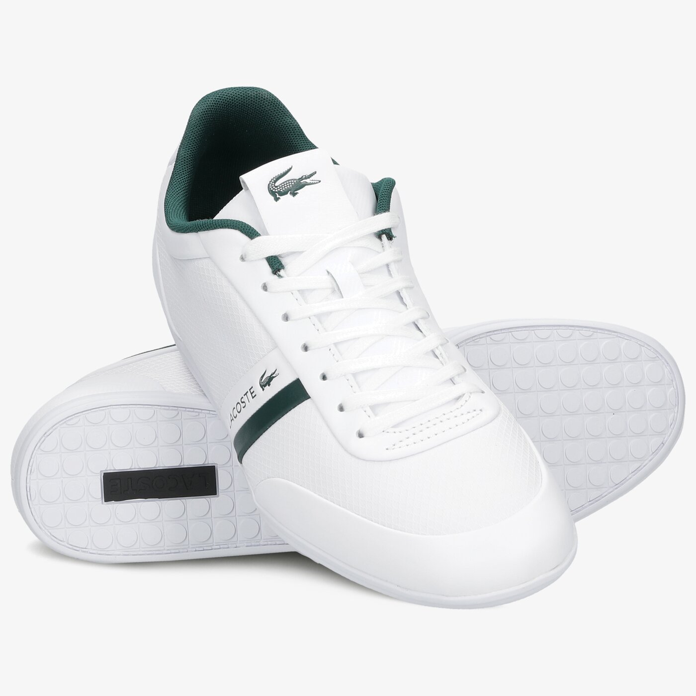 Męskie sneakersy (buty) LACOSTE STORDA 0721 1 CMA 741cma00471r5 kolor biały