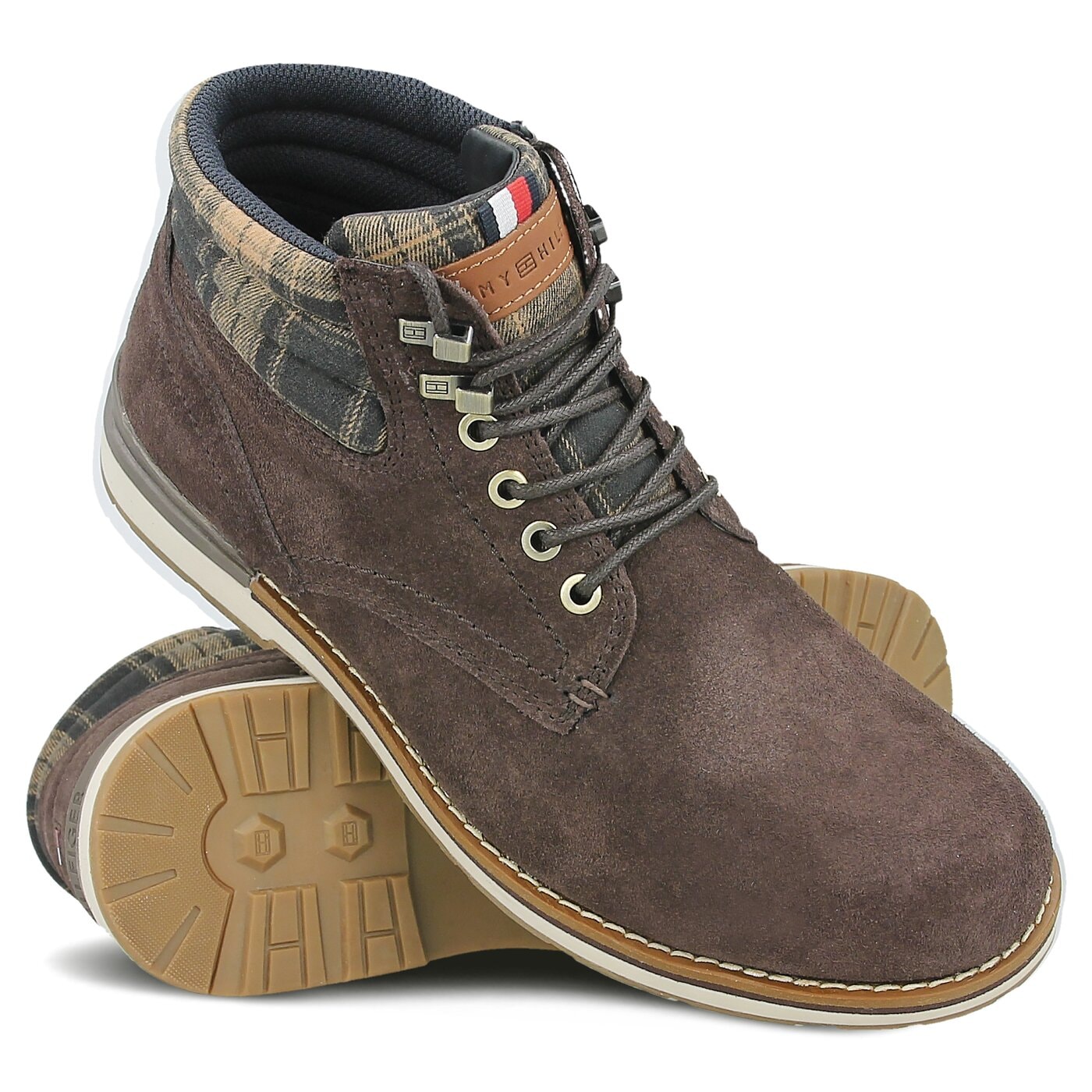 Męskie buty za kostkę TOMMY HILFIGER ROVER 2B1 fm0fm00741212 kolor brązowy