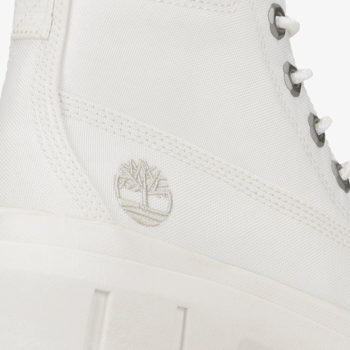 Damskie botki / sztyblety TIMBERLAND GREYFIELD FABRIC BOOT tb0a2jfql771 kolor biały