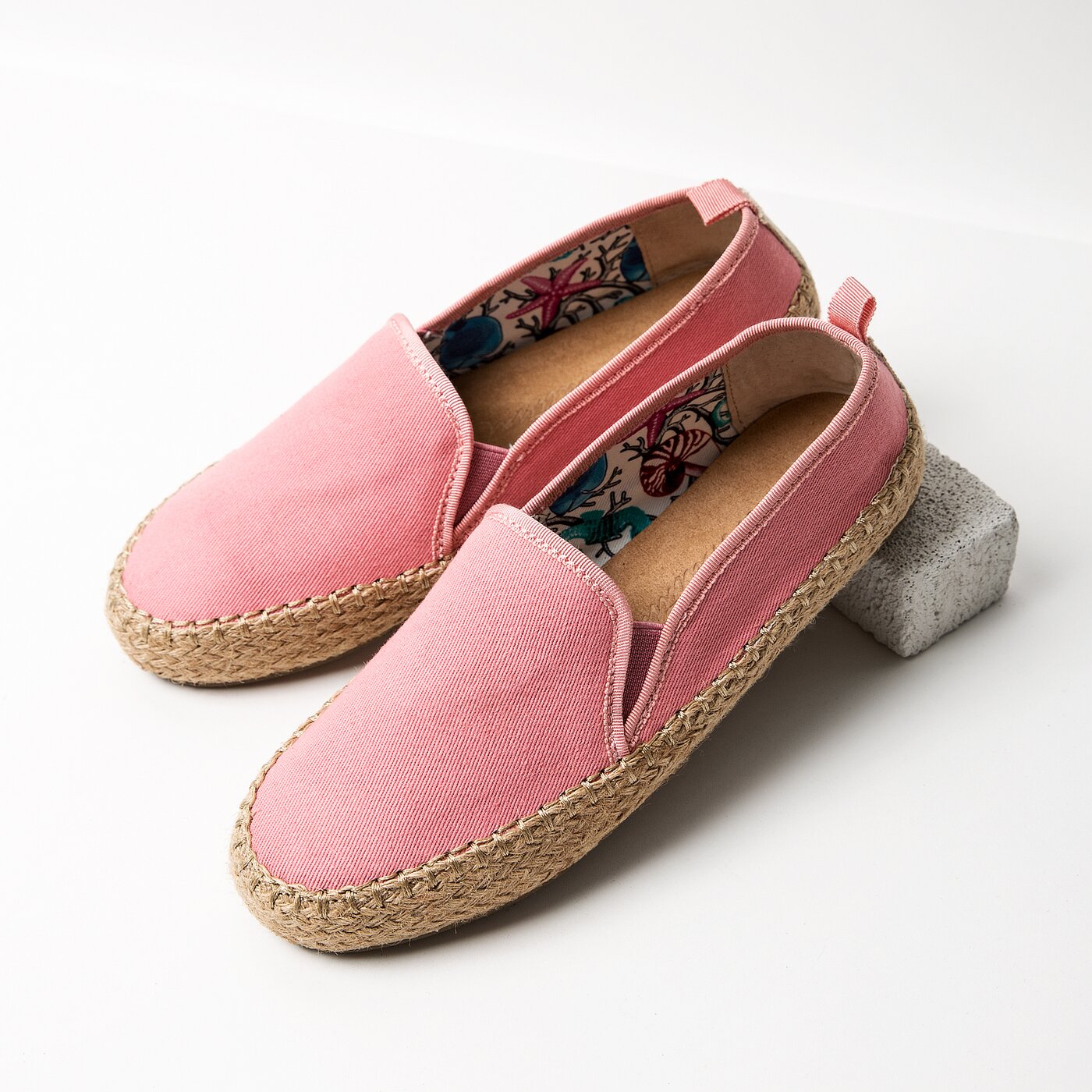 Damskie espadryle EMU GUM PINK WATERMELON w11385pinkwatermelo kolor różowy