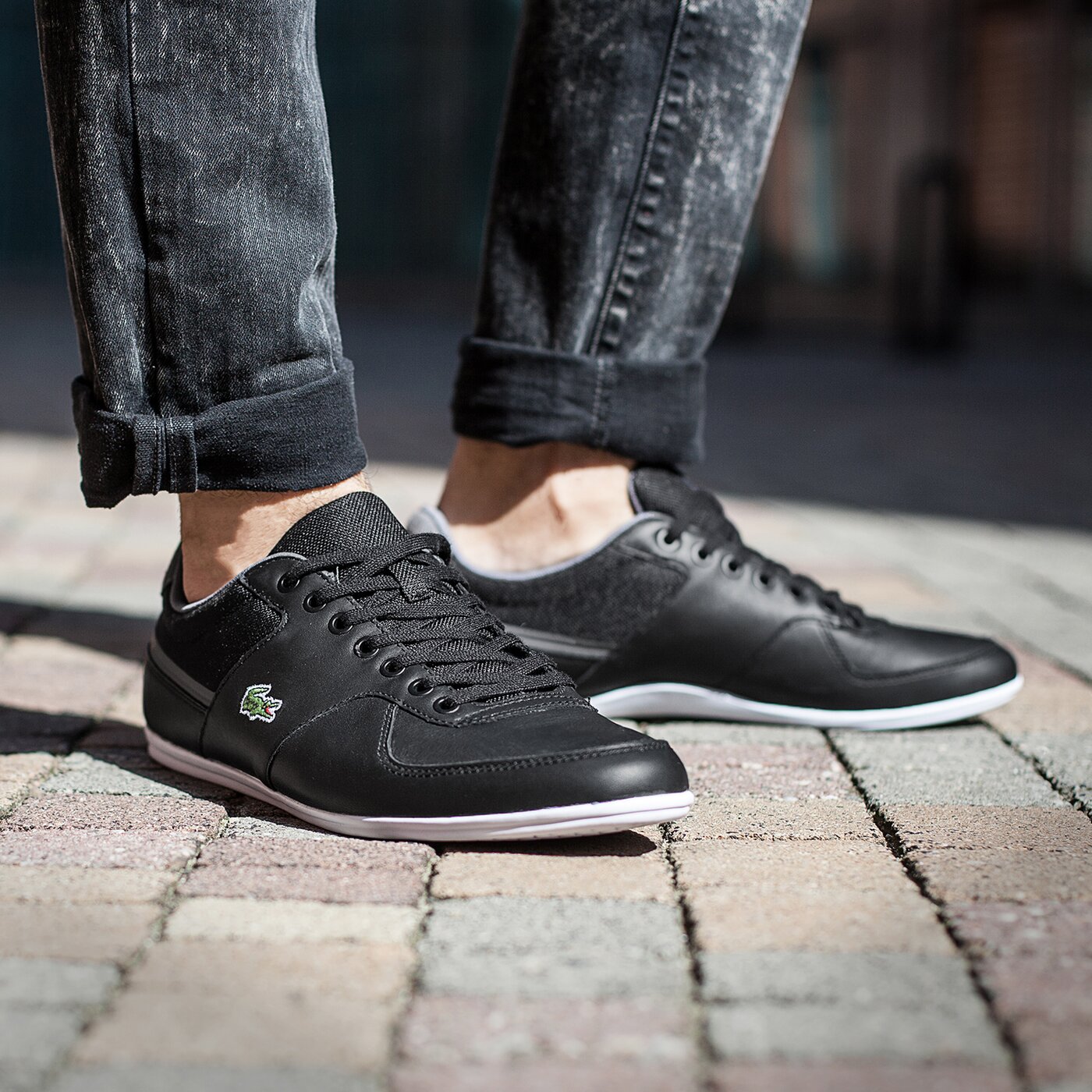 Męskie sneakersy (buty) LACOSTE TALOIRE SPORT 116 1 731spm0037024 kolor czarny