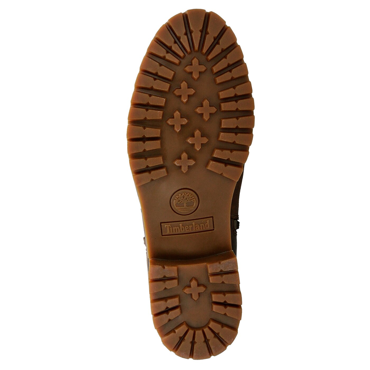 Damskie botki / sztyblety TIMBERLAND MAIN HILL BIKER a1j15 kolor brązowy