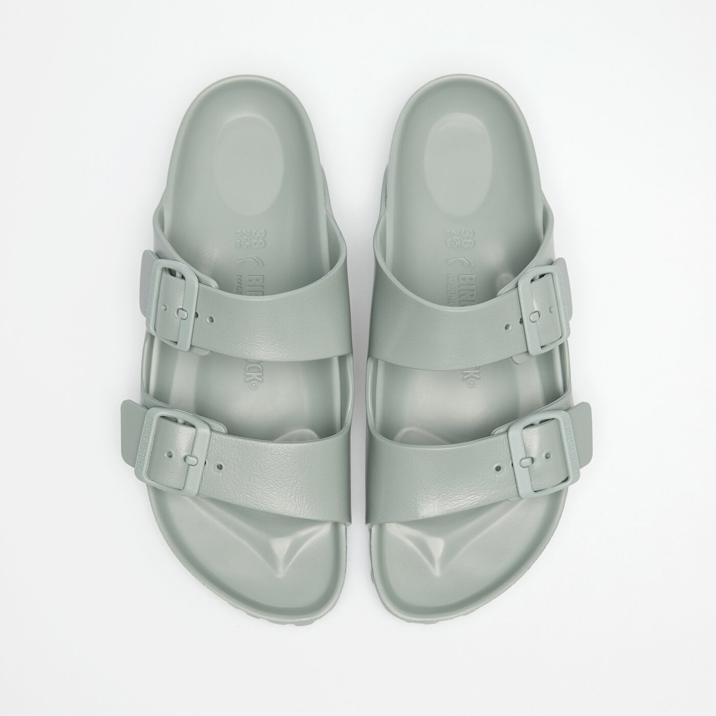 Damskie klapki BIRKENSTOCK ARIZONA EVA PURE SAGE 1029653 kolor niebieski