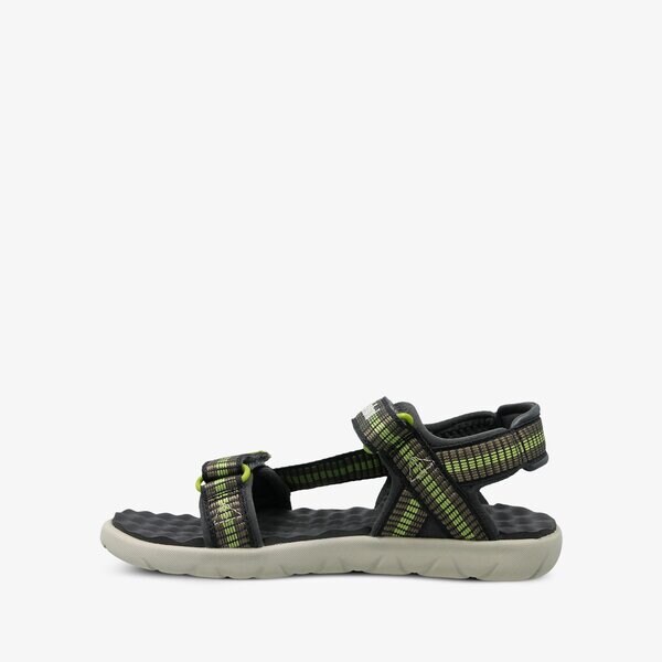 Dziecięce sandały / klapki TIMBERLAND PERKINS ROW WEBBING SNDL tb0a1nkd1101 kolor khaki